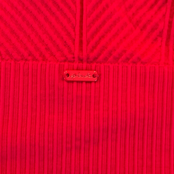 PINK Victoria's Secret Vibrant Red Bra Top - Picture 4 of 5